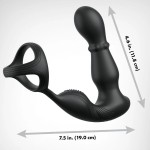 COLEÃÃO ANAL FANTASY ELITE - ANEL ANAL VIBRANTE E MASSAGEADOR COM CONTROLE REMOTO